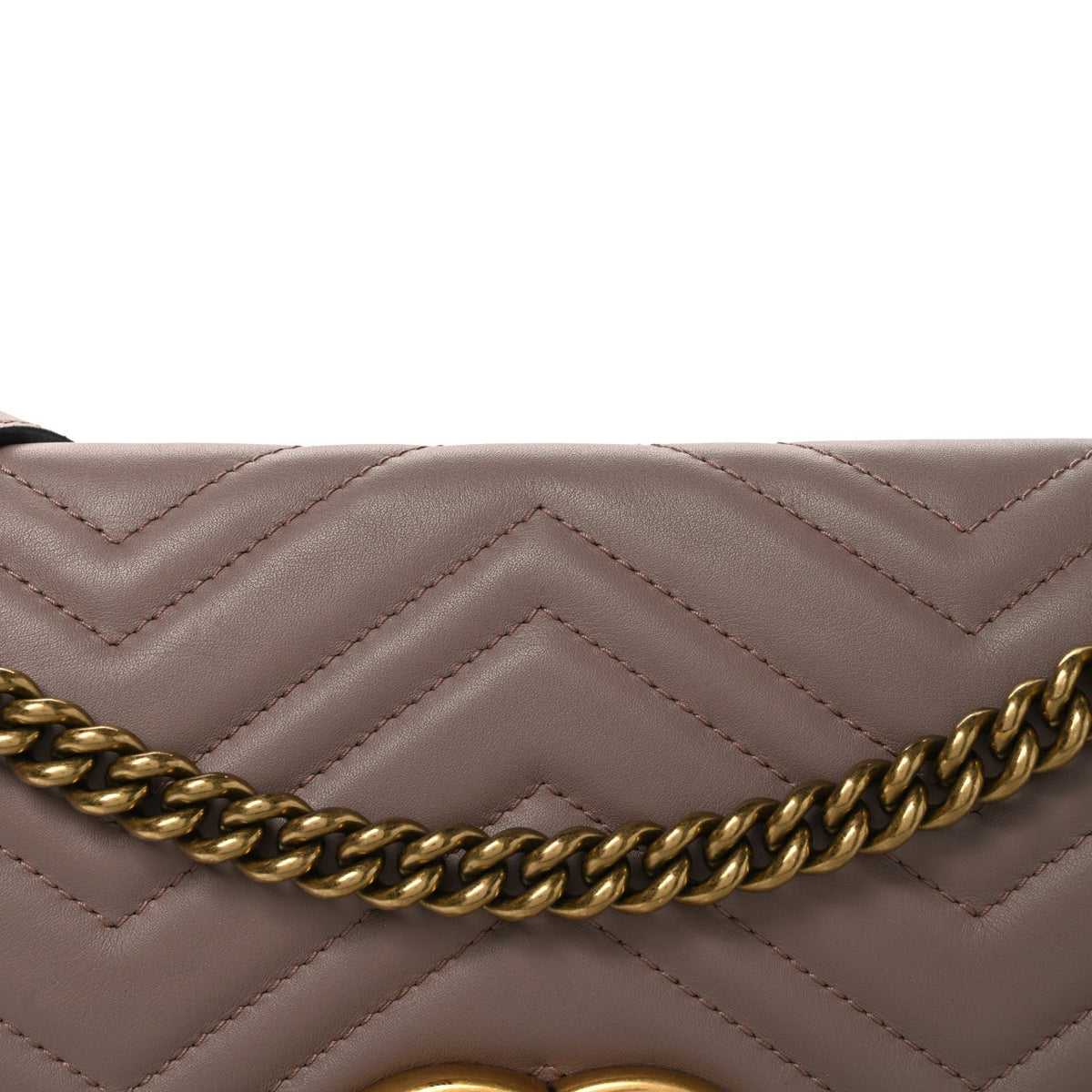 Gucci Calfskin Matelasse Medium GG Marmont Bag Porcelain Rose 1985263
