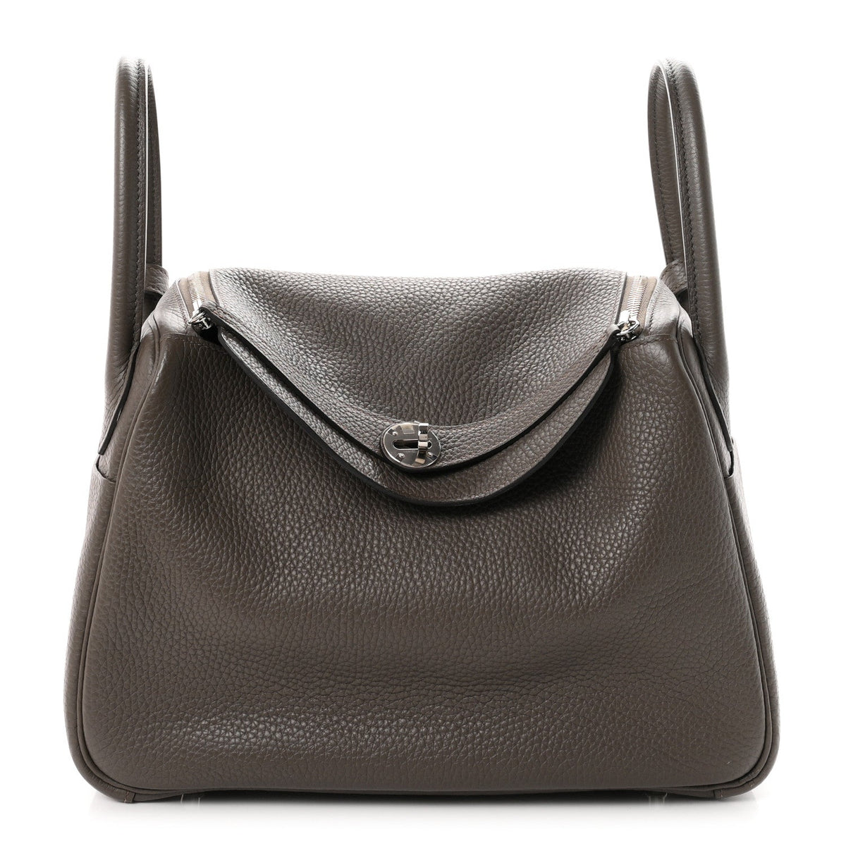 Hermes Taurillon Clemence Lindy 30 Etain