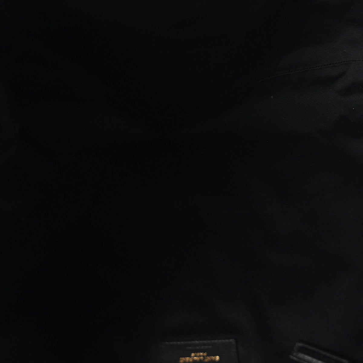 Saint Laurent Lambskin Quilted Maxi Icare Shopping Tote Black