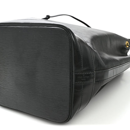 Louis Vuitton Epi Noe Black