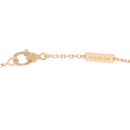 Van Cleef & Arpels 18K Rose Gold Vintage Alhambra Pendant Necklace
