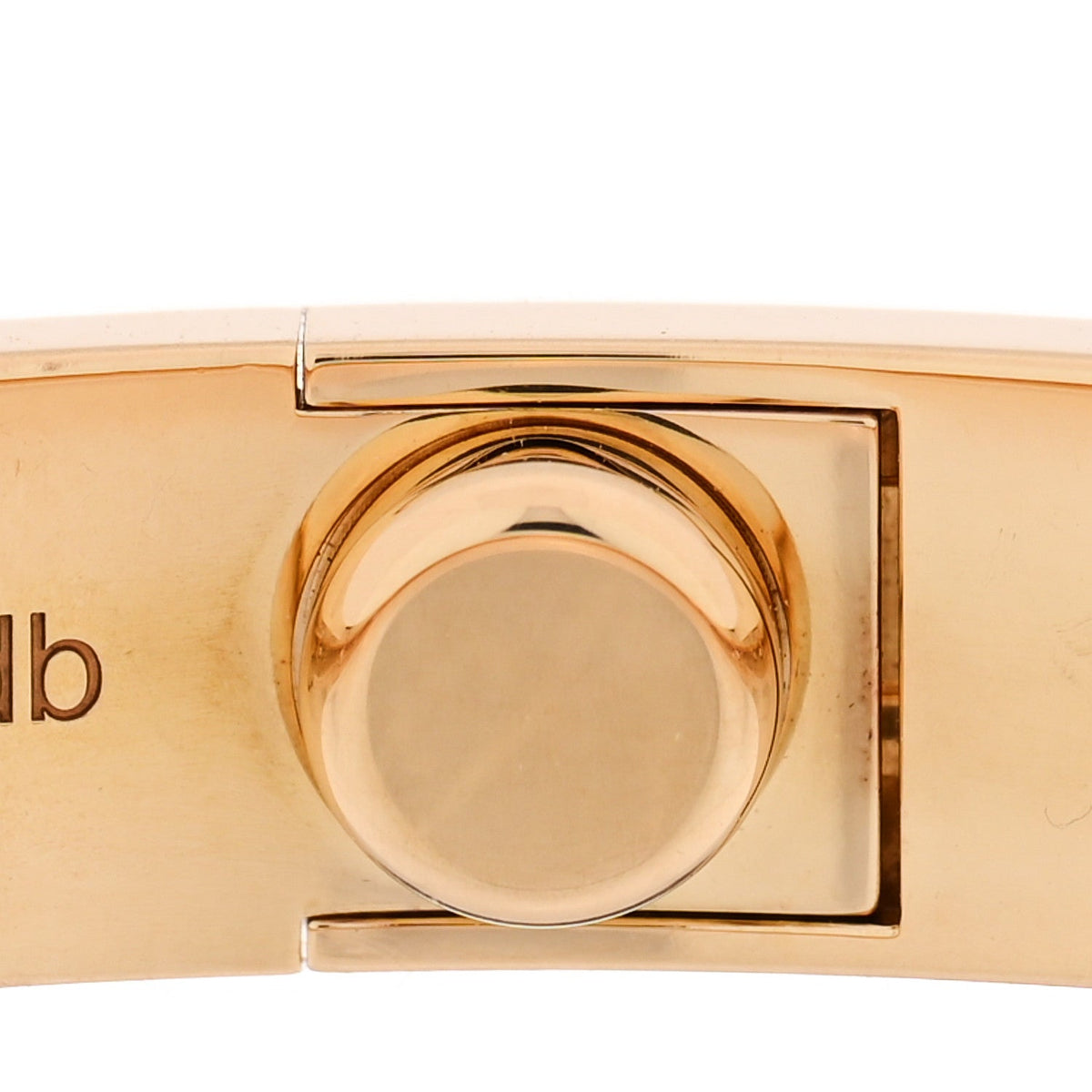 Cartier 18K Yellow Gold 4 Diamond LOVE Bracelet 16