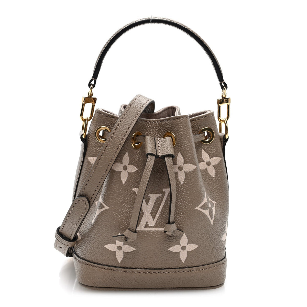 Louis Vuitton Empreinte Monogram Giant Nano Noe Tourterelle Creme
