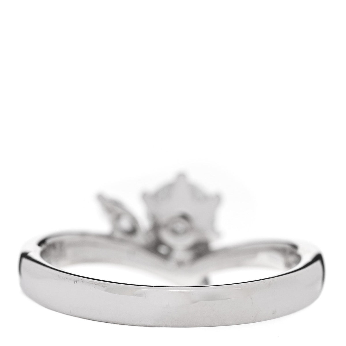 Parker & West by FASHIONPHILEPlatinum Diamond .50ctw Round Marquise Cut Pave Ring  53 6.5