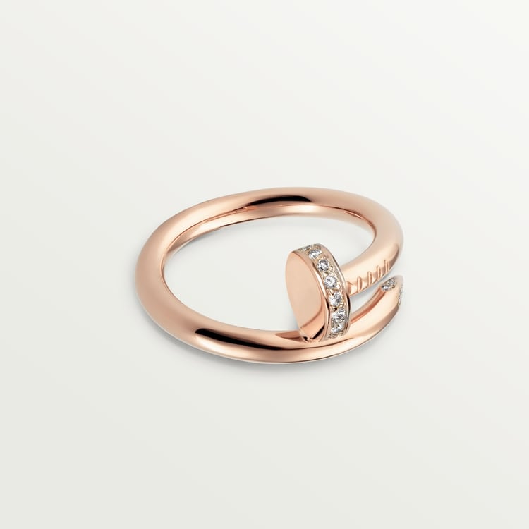 18K Gold Diamonds Cartier Juste un Clou Ring