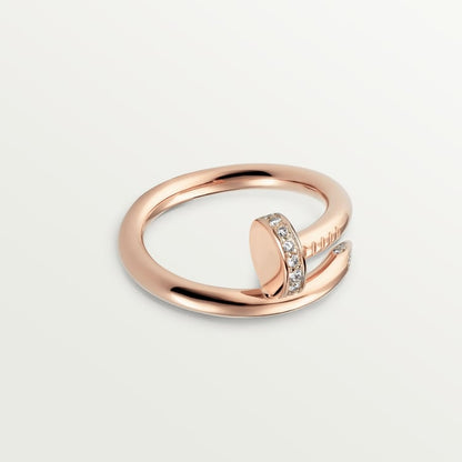 18K Gold Diamonds Cartier Juste un Clou Ring