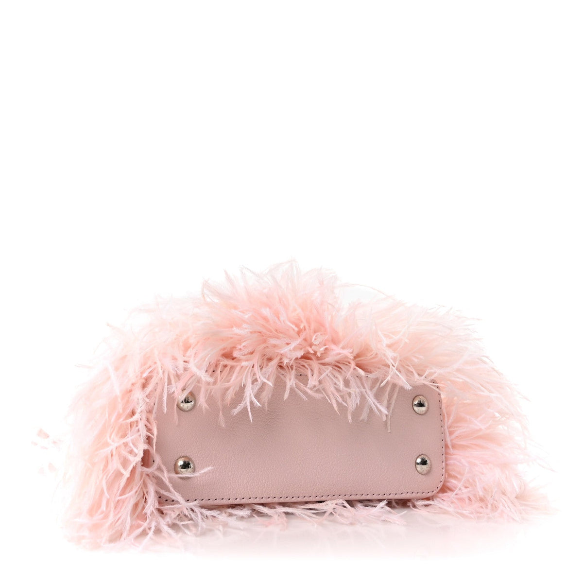Louis Vuitton Ostrich Feather Capucines Mini Pink
