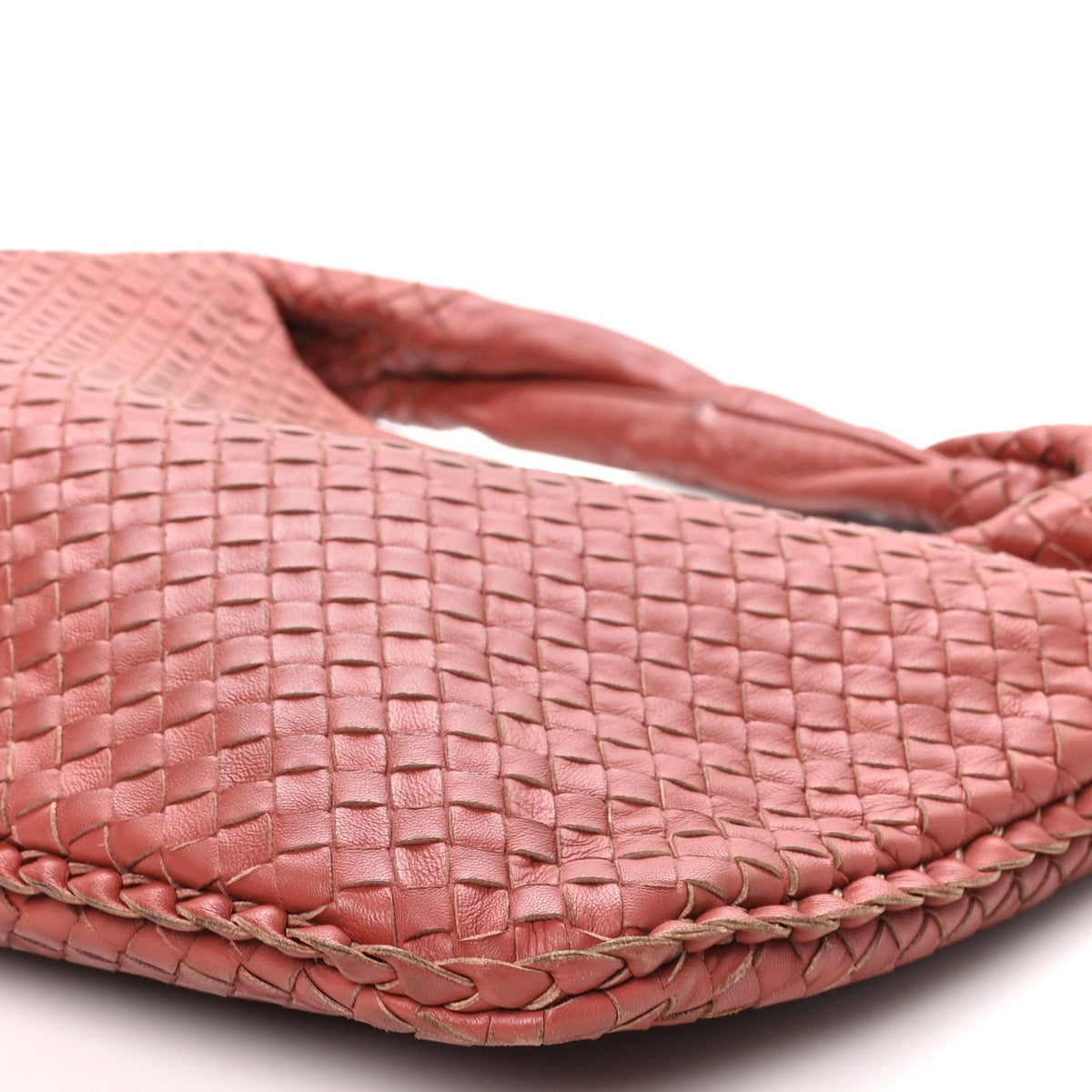 Bottega Veneta Nappa Intrecciato Large Veneta Hobo Brique