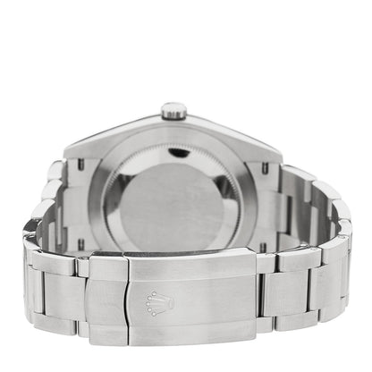 Rolex Stainless Steel 41mm Oyster Perpetual Watch Yellow 124300