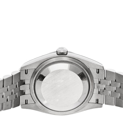 Rolex Stainless Steel 36mm Oyster Perpetual Datejust Watch Slate 126200