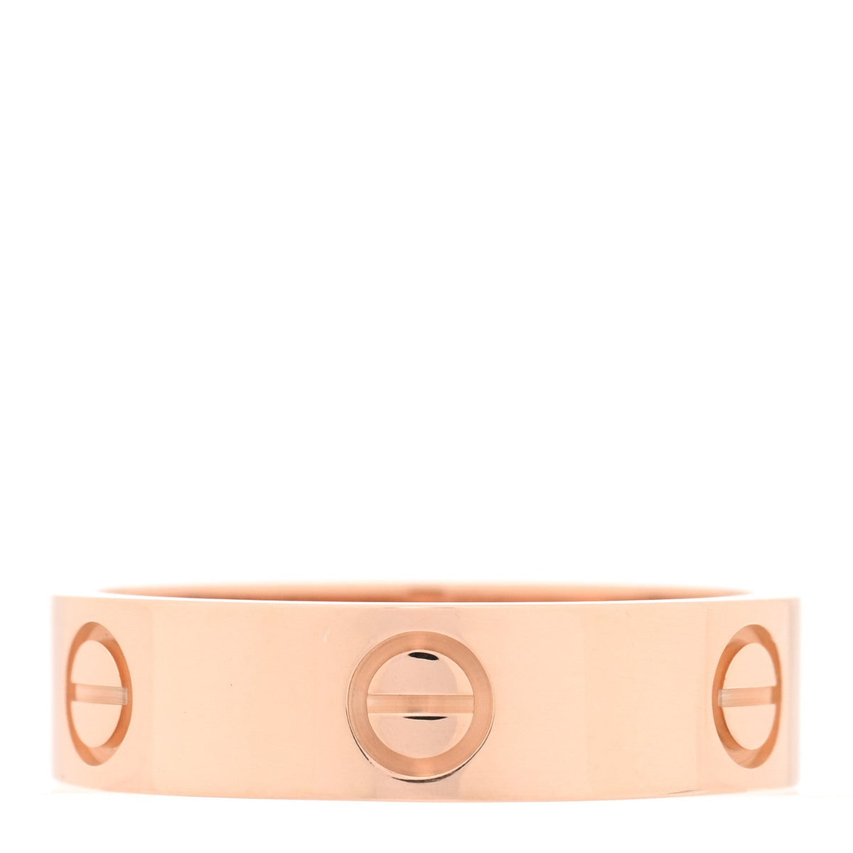 Cartier 18K Pink Gold 5.5mm LOVE Ring 58 8.25