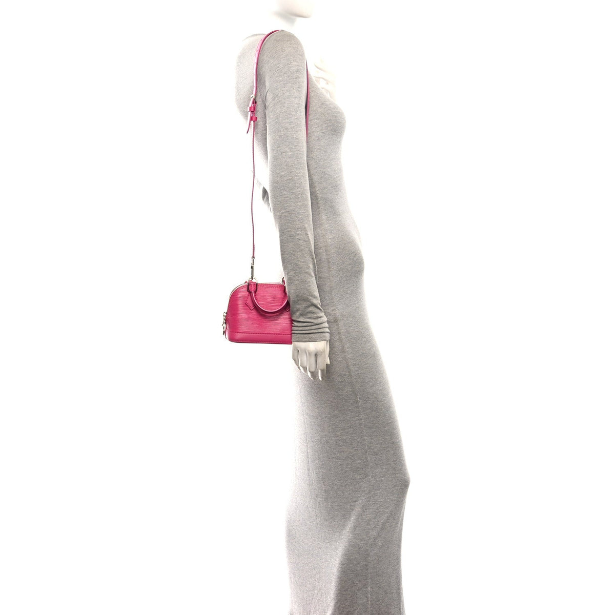 Louis Vuitton Epi Nano Alma Hot Pink