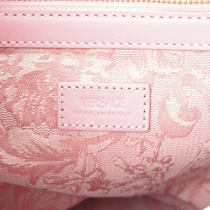Versace Jacquard Barocco Print Medium Athena Tote Pink