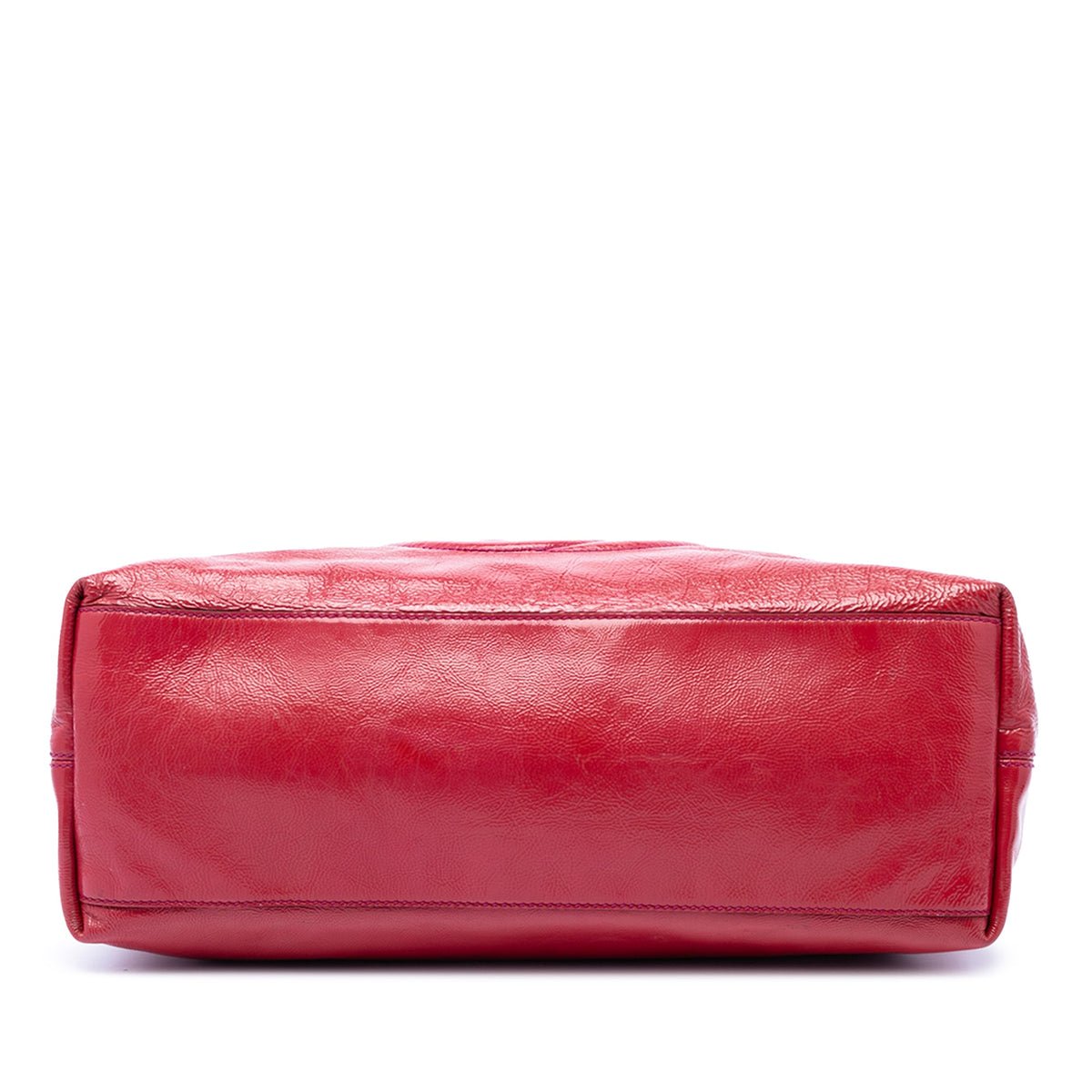 Soho Chain Strap Shoulder Bag Patent Medium