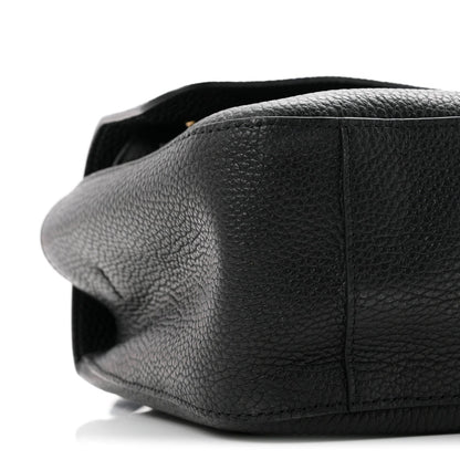 Chanel Grained Calfskin Small Souplissimo Maxi Flap Black 1982869