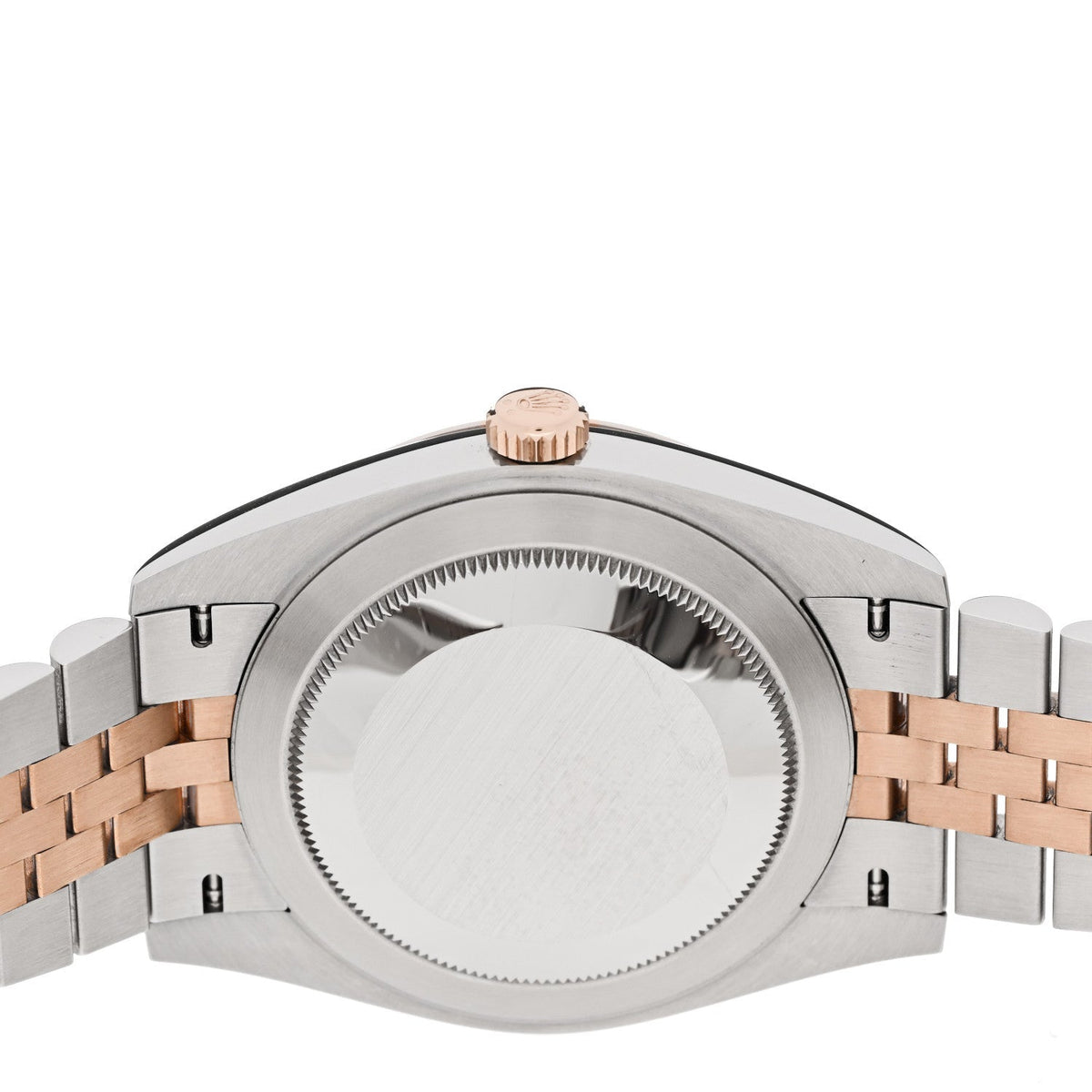 Rolex Stainless Steel 18K Everose Gold Men's 41mm Datejust Watch 126331