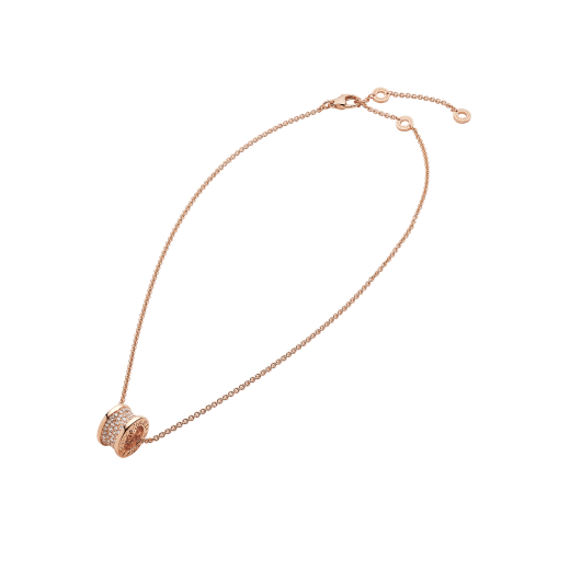 Bvlgari 18K Gold Diamond B.zero1 Necklace