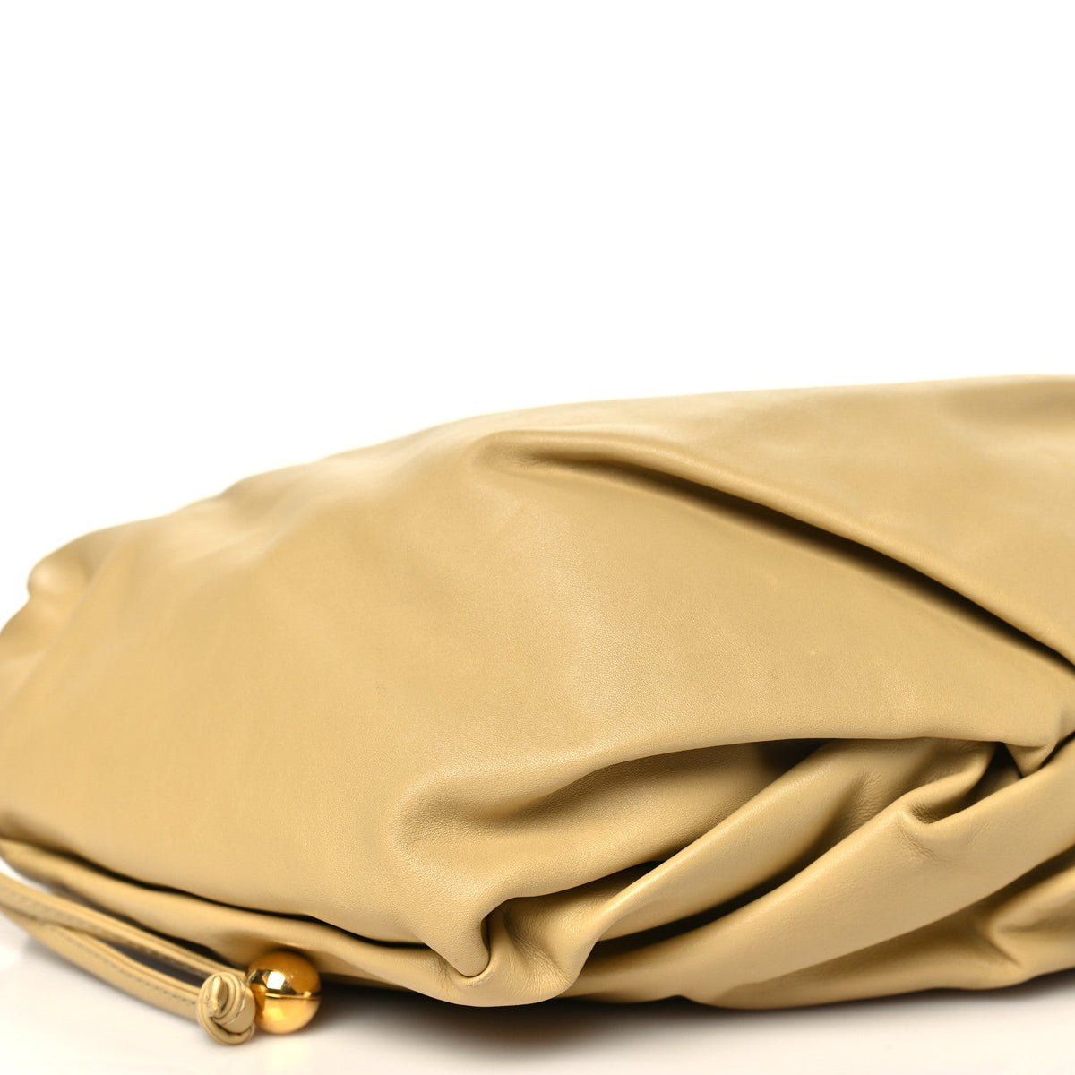 Bottega Veneta Nappa The Bulb Shoulder Clutch Tapioca