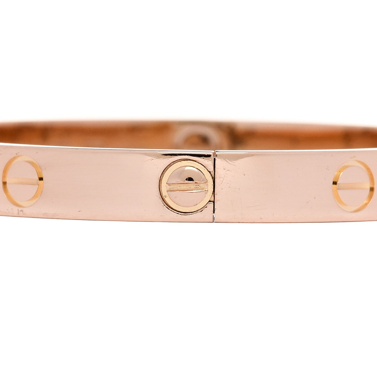 Cartier 18K Pink Gold LOVE Bracelet 17