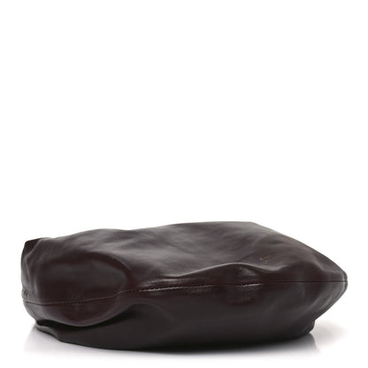 Khaite Calfskin Medium Olivia Hobo Burgundy