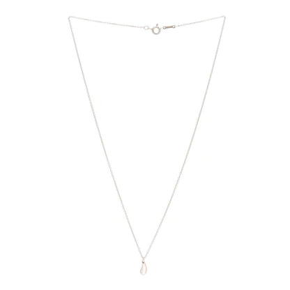 Tiffany Sterling Silver Elsa Peretti Teardrop Pendant Necklace