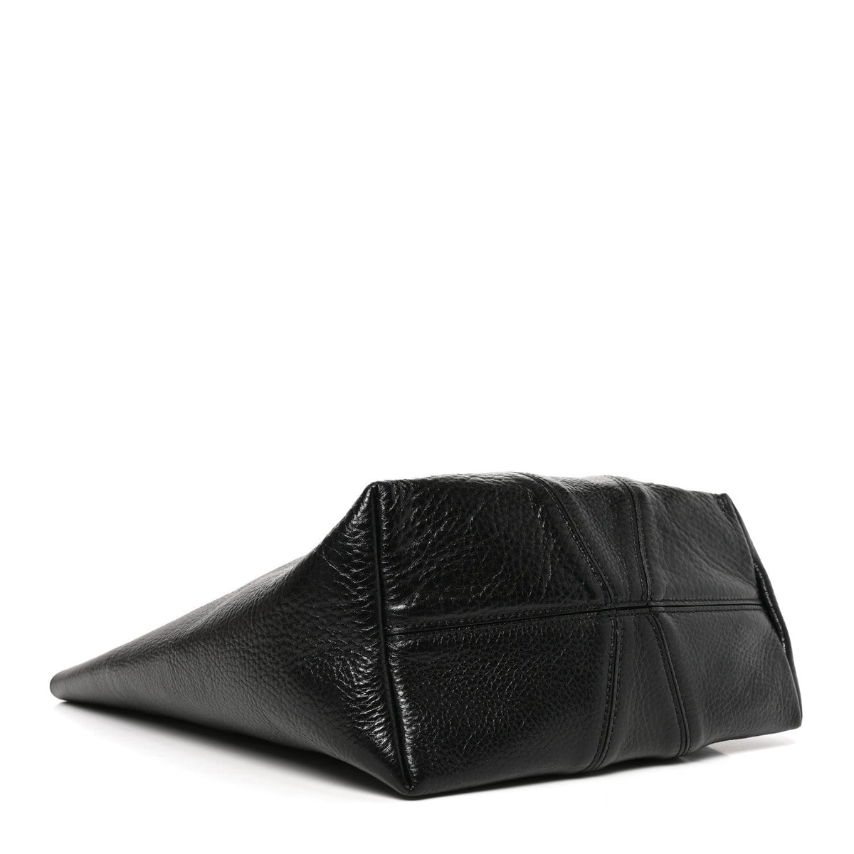 Chloe Grained Calfskin Medium Spin Tote Woodrose