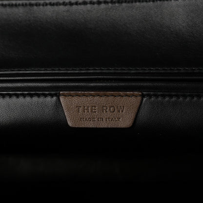 The Row Saddle Calfskin Medium Devon Bag Davy's Grey