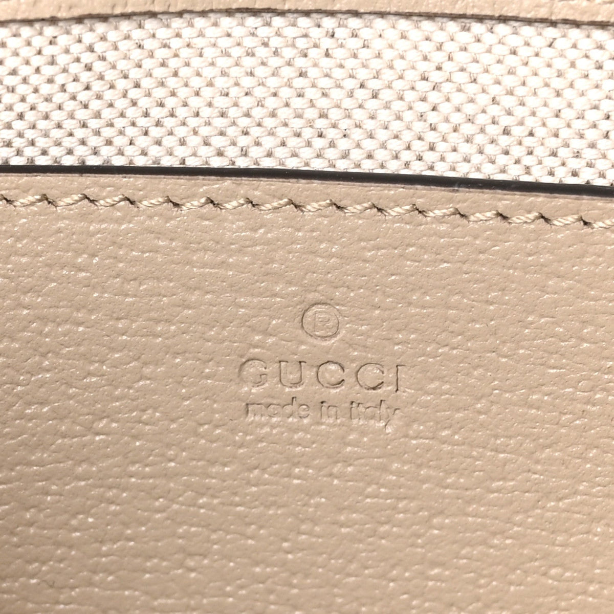 Gucci GG Supreme Calfskin Mini Ophidia Envelope Shoulder Bag White