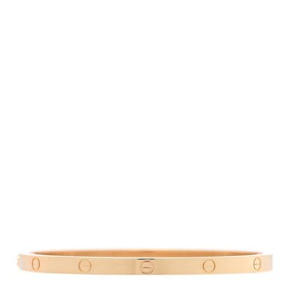 Cartier 18K Yellow Gold Small LOVE Bracelet 15
