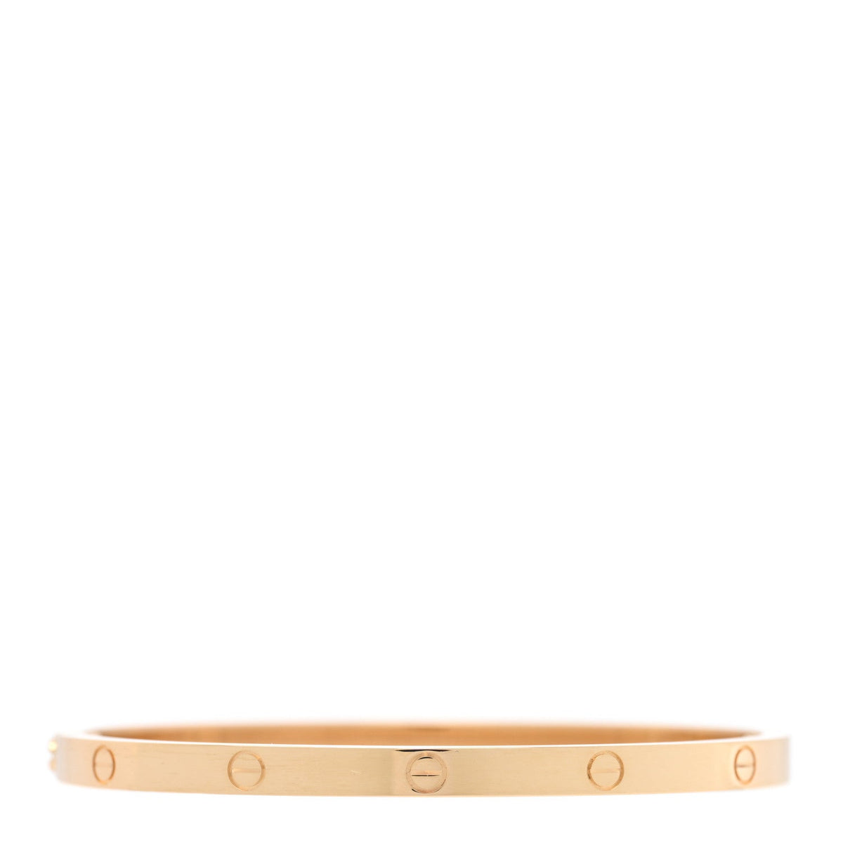 18K Yellow Gold Small LOVE Bracelet 15