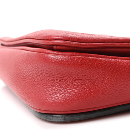 Louis Vuitton Empreinte Pochette Metis Bag Cherry