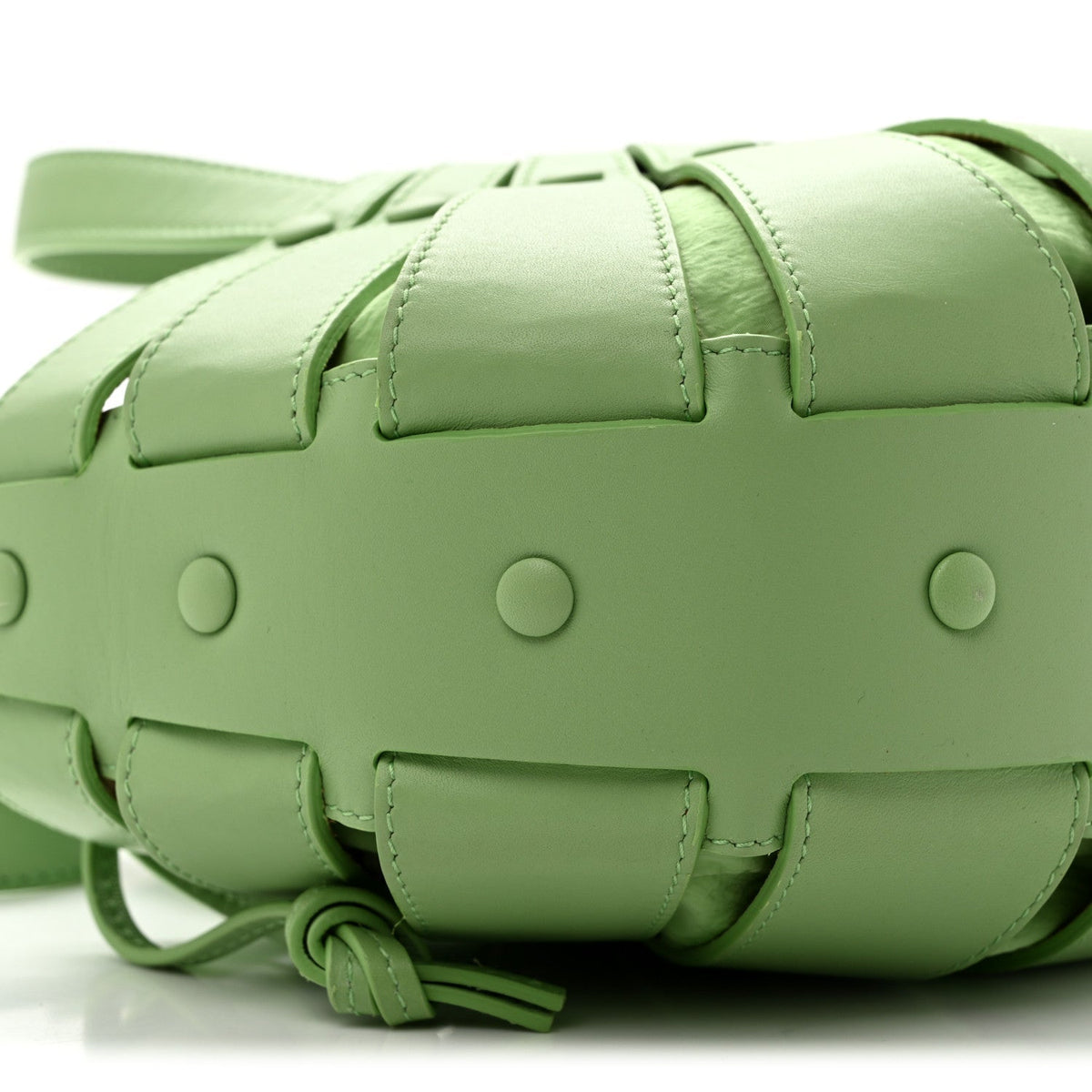 Bottega Veneta French Calfskin Small Shell Pistachio 1983030