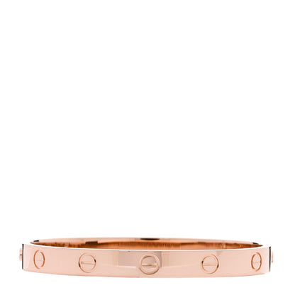 Cartier 18K Pink Gold LOVE Bracelet 16