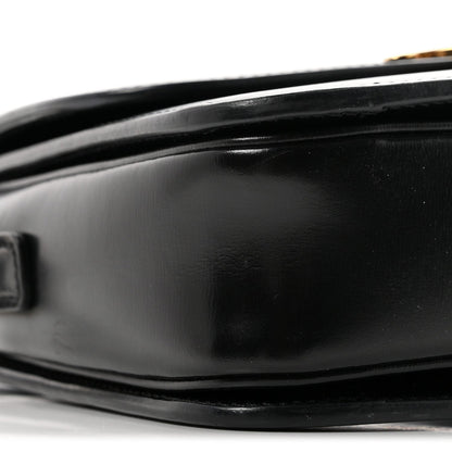 Celine Shiny Calfskin Teen Triomphe Black