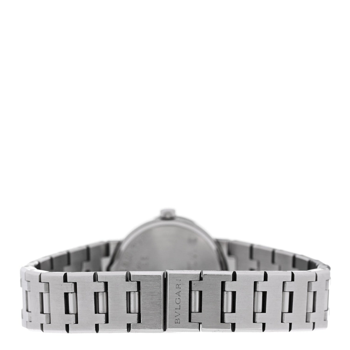 Bulgari Stainless Steel 23mm Quartz Watch Black