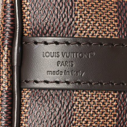 Louis Vuitton Damier Ebene Speedy Bandouliere 25 Brown