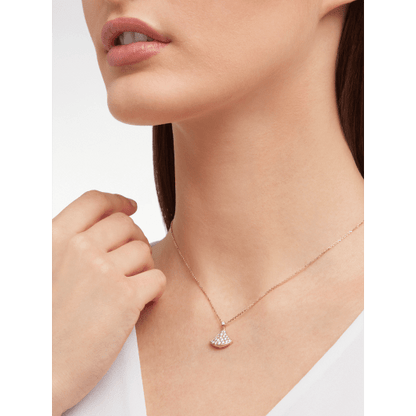 18K Gold Diamond BVLGARI Divas' Dream Necklace