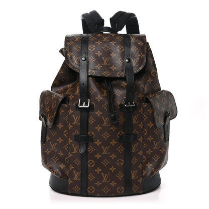 Louis Vuitton Monogram Macassar Christopher MM
