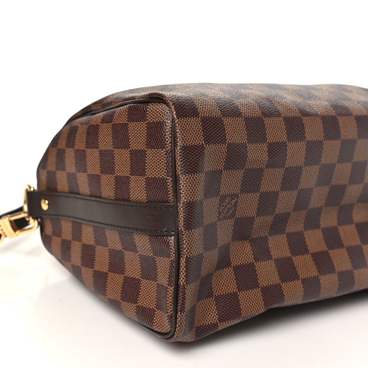 Louis Vuitton Damier Ebene Speedy Bandouliere 25 Brown