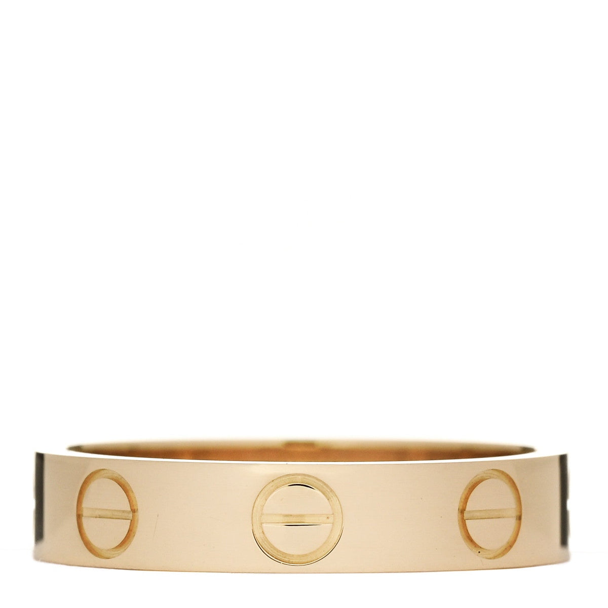 Cartier 18K Yellow Gold 3.5mm LOVE Wedding Band Ring