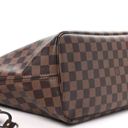 Louis Vuitton Damier Ebene Neo Neverfull MM Bag Brown