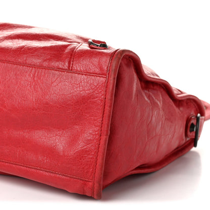 Balenciaga Agneau Classic Hardware City Rouge Cardinal