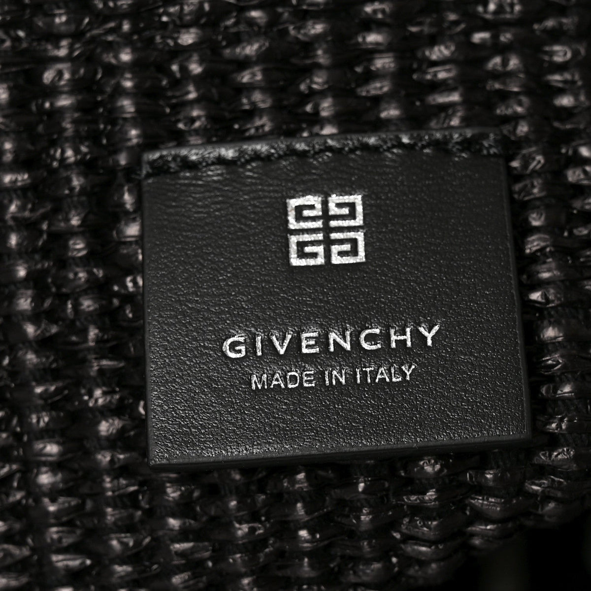 Givenchy Raffia Medium G Tote Black
