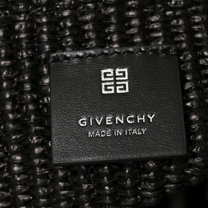 Givenchy Raffia Medium G Tote Black