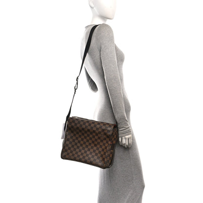 Louis Vuitton Damier Ebene Naviglio Brown