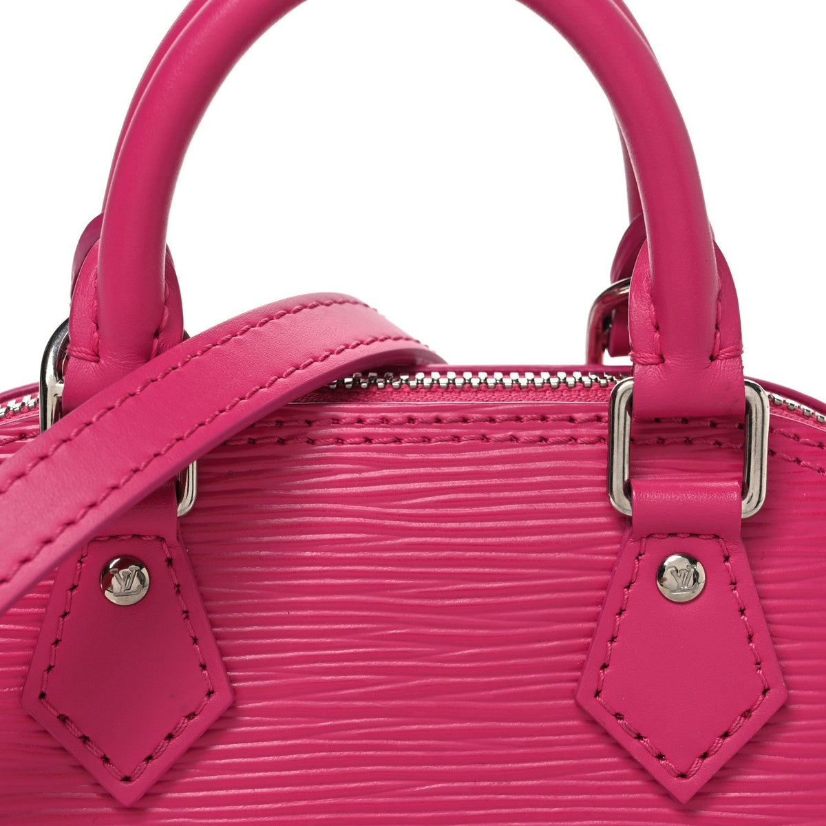 Louis Vuitton Epi Nano Alma Hot Pink