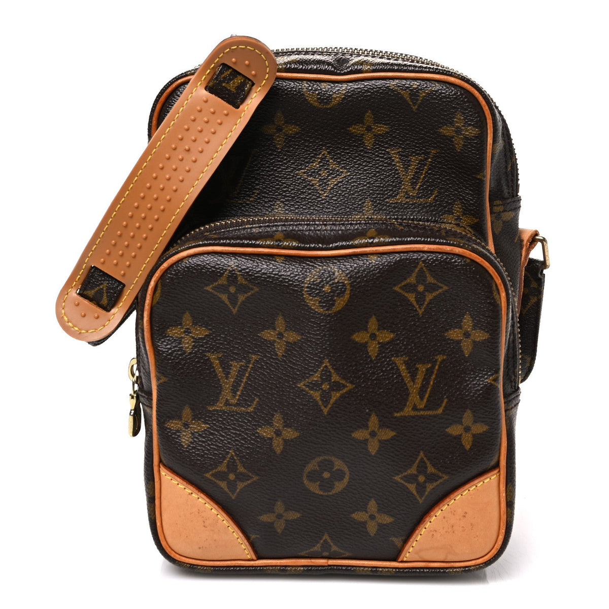 Louis Vuitton Monogram Amazone Shoulder Bag Brown