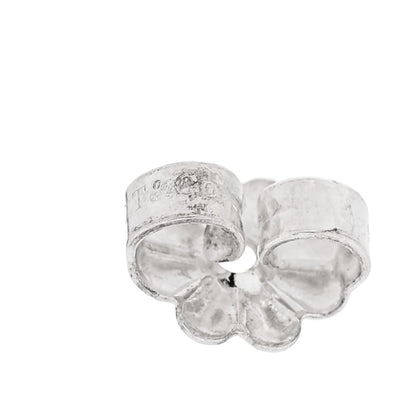 Tiffany Sterling Silver Twist Knot Earrings