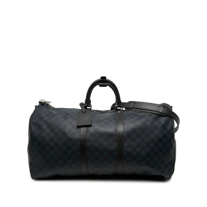Keepall Bandouliere Bag Damier Cobalt 55