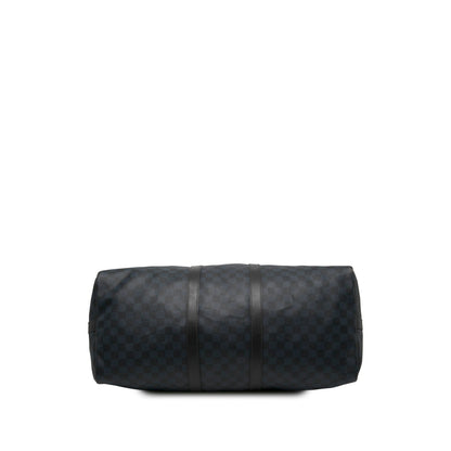 Keepall Bandouliere Bag Damier Cobalt 55